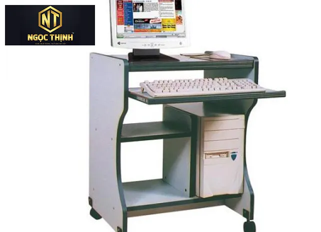 Bàn máy tính gỗ công nghiệp  SD01 Bàn máy tính gỗ công nghiệp  SD01